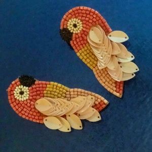Adorable Boutique Parrot Earrings